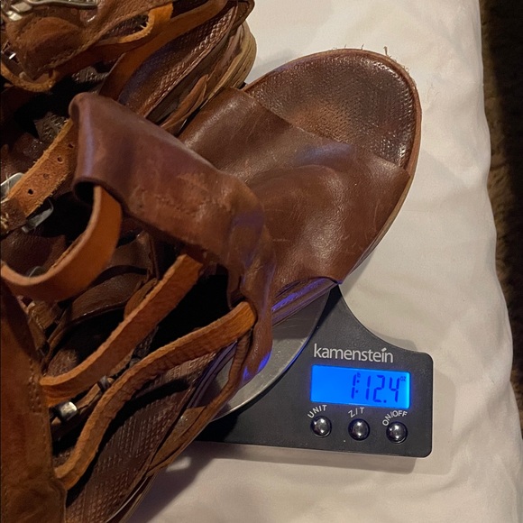 Brown Leather Women's Sandals